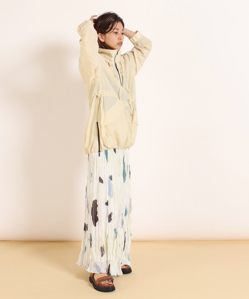 IENA(イエナ)の「maisonランダムプリーツスカート◆(スカート・レディース・チャコールグレー/ホワイト・38/36)」の16枚目の写真