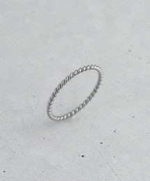 金属アレルギー対応「ieLS」ステンレス twist リング