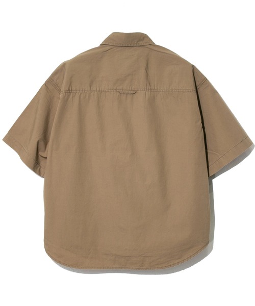 CUBE SUGAR（キューブシュガー）の「CUBE SUGAR/キューブシュガー　タイプライター半袖アウトドアシャツ（シャツ/ブラウス・レディース・カーキ/ベージュ/ネイビー/その他1・FREE）」の17枚目の写真