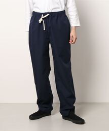 WHITE MAILS(zCgCY)COTTON PAPER POPLIN TAPERED EASY PANTS(̑pc)