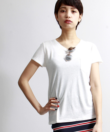 WEGO | ◆WEGO/リネンモダールTシャツ(Tシャツ/カットソー)