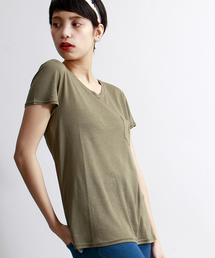 WEGO | ◆WEGO/リネンモダールTシャツ(Tシャツ/カットソー)