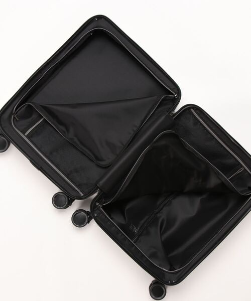 NAUGHTIAM（ノーティアム）の「【TRANSIT LOUNGE/トランジットラウンジ】 ripple リップル フロントオープン キャリーケース 37L（スーツケース/キャリーバッグ・メンズ・ホワイト/ブラック/ピンク/モカ/ラベンダー/グリーン系その他/アクア・FREE）」の13枚目の写真