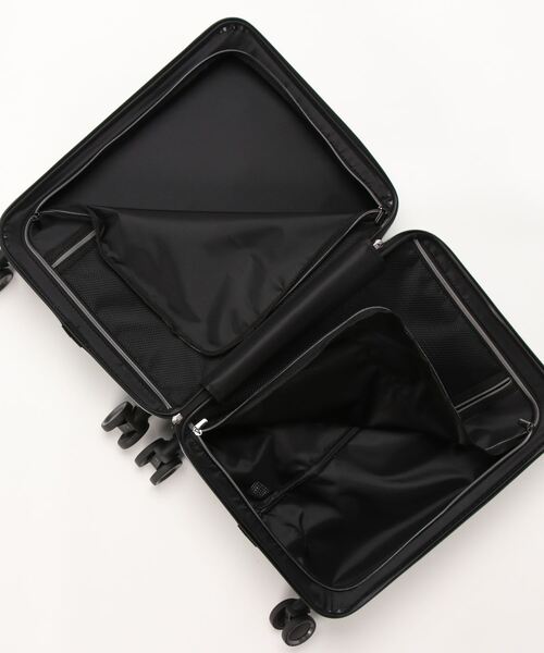 NAUGHTIAM（ノーティアム）の「【TRANSIT LOUNGE/トランジットラウンジ】 ripple リップル フロントオープン キャリーケース 37L（スーツケース/キャリーバッグ・メンズ・ホワイト/ブラック/ピンク/モカ/ラベンダー/グリーン系その他/アクア・FREE）」の15枚目の写真