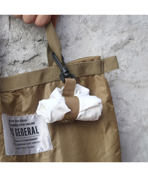 POST GENERAL（ポストジェネラル）の「ポストジェネラル POST GENERAL / コンビニバッグ（エコバッグ/サブバッグ・レディース・ホワイト/ブラック/ベージュ/オリーブ/ピンク/ブルー・FREE）」の7枚目の写真