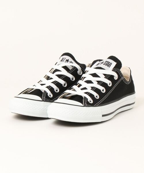 CONVERSE ALL STAR（コンバースオールスター）の「CANVAS ALL STAR OX / キャンバス オールスター OX（スニーカー・メンズ・ブラック・7.5/5.5/4.5/6.5/5/7/3.5/10.5/4/8/9/8.5/9.5）」の6枚目の写真