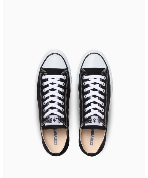 CONVERSE ALL STAR（コンバースオールスター）の「CANVAS ALL STAR OX / キャンバス オールスター OX（スニーカー・メンズ・ブラック・7.5/5.5/4.5/6.5/5/7/3.5/10.5/4/8/9/8.5/9.5）」の4枚目の写真