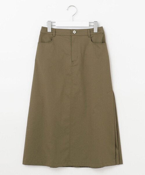J.PRESS Ladies（J.プレス レディス）の「【洗える】Vanyストレッチツイル スカート（スカート・レディース・黄土色系/カーキ系・S/XS/XXS）」の7枚目の写真
