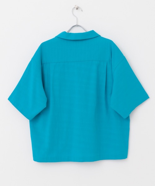 FORK&SPOON（フォークアンドスプーン）の「FORK&SPOON　オープンカラーシャツ（シャツ/ブラウス・レディース・ネイビー/オフホワイト/ブルー系その他・1）」の18枚目の写真