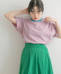 ITEMS URBANRESEARCH | マルチボーダー クレリックTシャツ(Tシャツ/カットソー)
