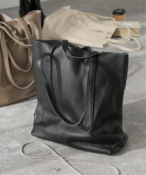 MARLON FIRENZE(マーロンフィレンツェ)の「《追加4》【MARLON/マルロン】SHOPPER SIBILLA:バッグ(トートバッグ・レディース・ブラック/ブラウン/グリーン・FREE)」の6枚目の写真