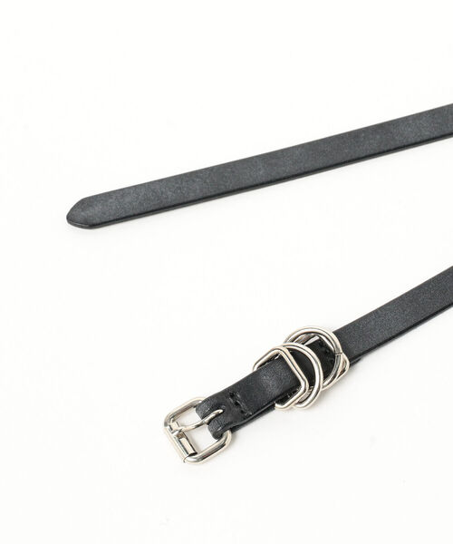Ray BEAMS（レイビームス）の「Ray BEAMS / 10mm レザー ベルト（ベルト・レディース・ブラック/ブラウン・ONE SIZE）」の6枚目の写真
