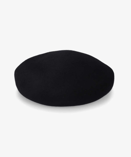 OVERRIDE(オーバーライド)の「OVERRIDE KNIT FELT OBAN BERET(ハンチング/ベレー帽・メンズ・グレー/ブラウン/ブラック/イエロー・58cm)」の8枚目の写真