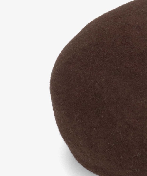 OVERRIDE(オーバーライド)の「OVERRIDE KNIT FELT OBAN BERET(ハンチング/ベレー帽・メンズ・グレー/ブラウン/ブラック/イエロー・58cm)」の21枚目の写真