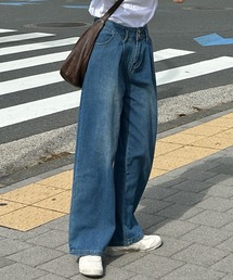 Cham. | デニムワイドパンツ(デニムパンツ)