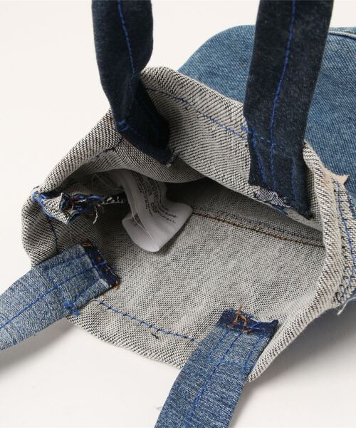 B.I.D.（ビーアイディー）の「《DENIM》BOTTEL BAG（トートバッグ・レディース・インディゴブルー・FREE）」の4枚目の写真