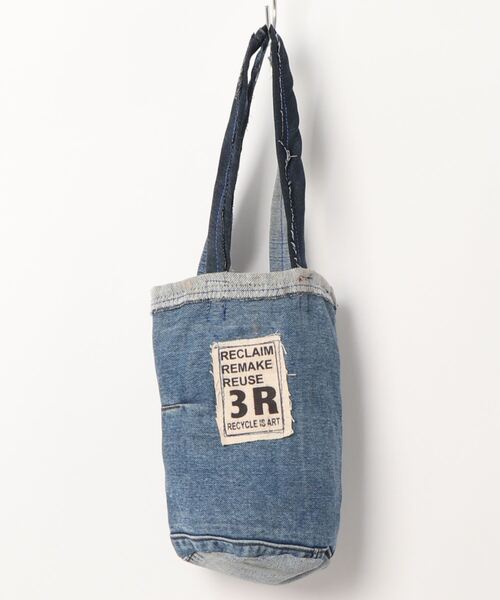 B.I.D.（ビーアイディー）の「《DENIM》BOTTEL BAG（トートバッグ・レディース・インディゴブルー・FREE）」の6枚目の写真