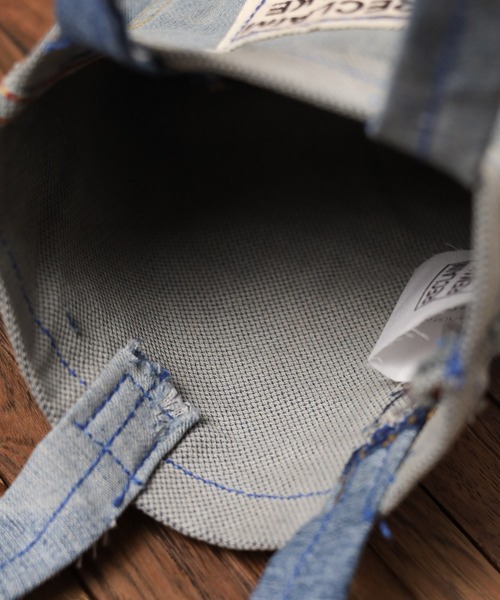 B.I.D.（ビーアイディー）の「《DENIM》BOTTEL BAG（トートバッグ・レディース・インディゴブルー・FREE）」の8枚目の写真