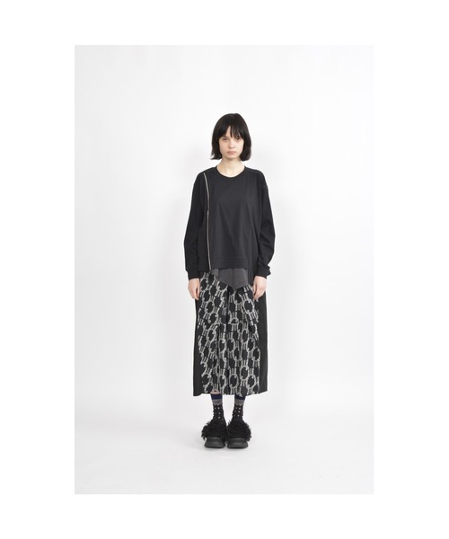 gomme（ゴム）の「タイガードットJQ　タックパンツ（その他パンツ・レディース・ブラック×グレー/ブラック×ベージュ・MEDIUM）」の13枚目の写真