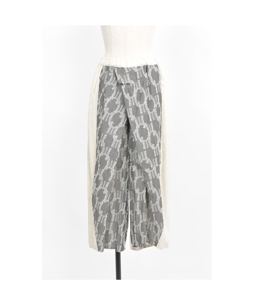 gomme（ゴム）の「タイガードットJQ　タックパンツ（その他パンツ・レディース・ブラック×グレー/ブラック×ベージュ・MEDIUM）」の20枚目の写真