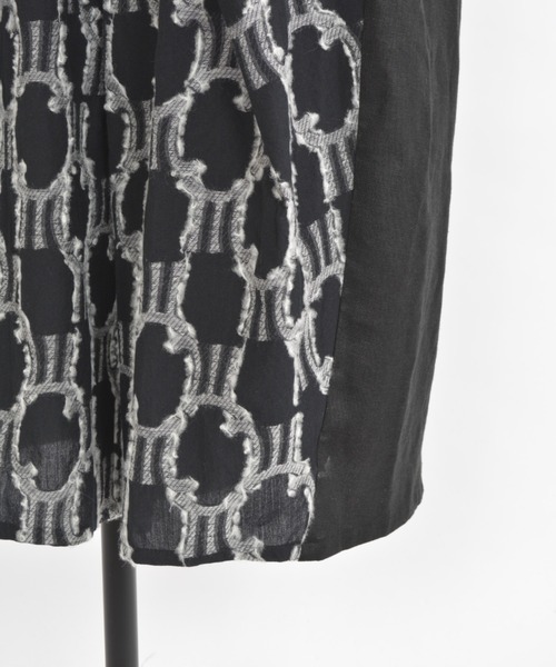 gomme（ゴム）の「タイガードットJQ　タックパンツ（その他パンツ・レディース・ブラック×グレー/ブラック×ベージュ・MEDIUM）」の17枚目の写真