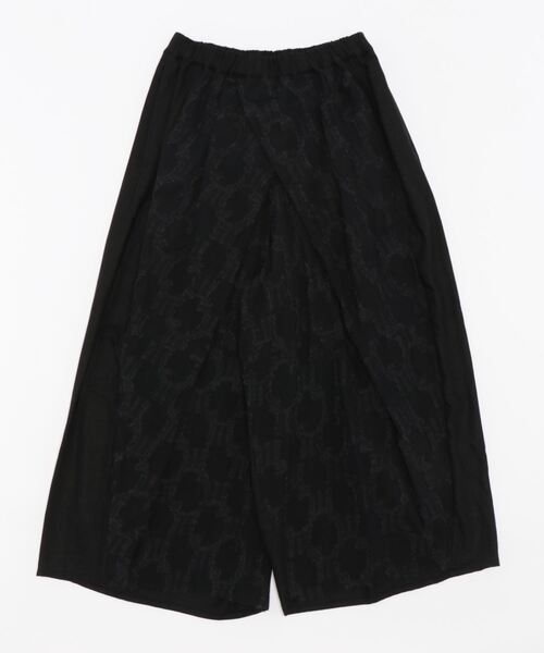 gomme（ゴム）の「タイガードットJQ　タックパンツ（その他パンツ・レディース・ブラック×グレー/ブラック×ベージュ・MEDIUM）」の12枚目の写真