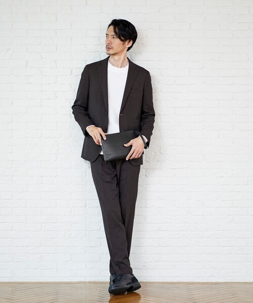 TAKEO KIKUCHI（タケオキクチ）の「【撥水】ライトウェイト クラッチバッグ（クラッチバッグ・メンズ・ブラック/ブラック系4/ネイビー/ブラック系・00）」の22枚目の写真