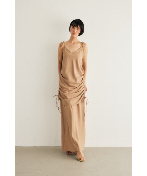 M_（エムアンダーバー）の「【M_】TIGHT LONG スカート（スカート・レディース・ベージュ/ブラック/ピンク・1/2）」の13枚目の写真