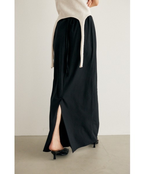 M_（エムアンダーバー）の「【M_】TIGHT LONG スカート（スカート・レディース・ベージュ/ブラック/ピンク・1/2）」の21枚目の写真