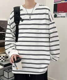 MGV | ダブルラインボーダーロンT(Tシャツ/カットソー)