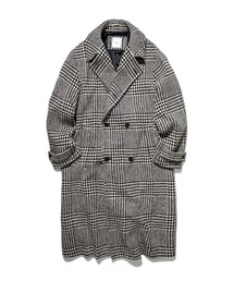 MUKAI（ムカイ）の「WOOL×SILK TWEED DOUBLE COAT/ウールシルク混ツイードダブルチェスターコート（チェスターコート）」