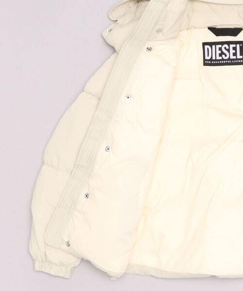 DIESEL（ディーゼル）の「レディース ダウンジャケット アウター（ダウンジャケット/コート・レディース・ブラック/オフホワイト/グレー・SMALL/XX-SMALL/X-SMALL）」の8枚目の写真