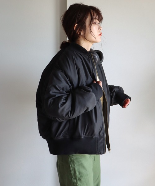 COURO(コウロ)の「ボリュームスリーブMA-1(MA-1)」 - WEAR COURO(コウロ)の「ボリュームスリーブMA-1(MA-1)」 - WEAR