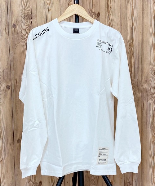 AVIREX（アヴィレックス）の「Maintenance patch ロングTシャツ（Tシャツ/カットソー・メンズ・ブラック/ホワイト・M/L/XL/XXL）」の7枚目の写真