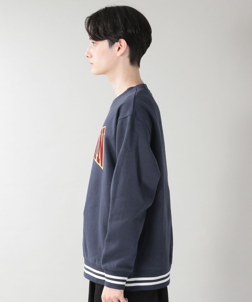 BUTWIN(バトウィン)の「【BUTWIN】裏起毛プリントスウェットクルー(スウェット・メンズ・グリーン/ワインレッド/ネイビー・FREE)」の21枚目の写真