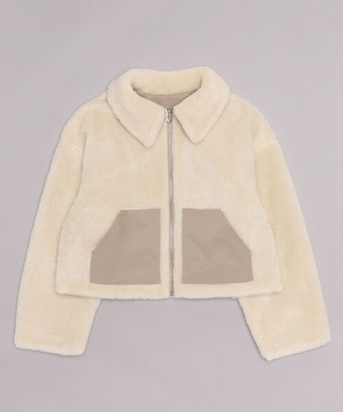 AMOMENTO（アモーメント）の「AMOMENTO/リバーシブル シャーリング