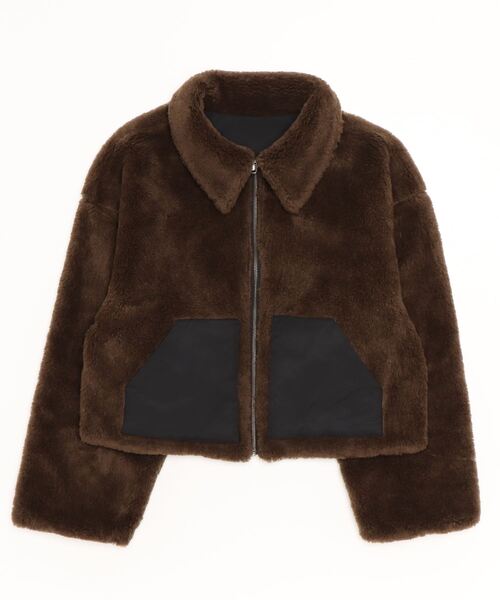 AMOMENTO（アモーメント）の「AMOMENTO/リバーシブル シャーリング