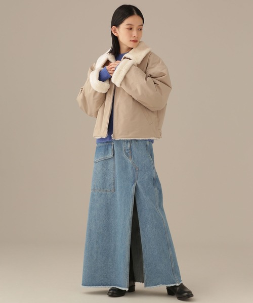 AMOMENTO（アモーメント）の「AMOMENTO/リバーシブル シャーリング