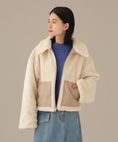 AMOMENTO（アモーメント）の「AMOMENTO/リバーシブル シャーリング