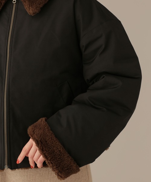 AMOMENTO（アモーメント）の「AMOMENTO/リバーシブル シャーリング