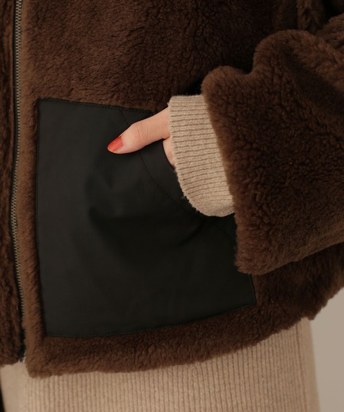 AMOMENTO（アモーメント）の「AMOMENTO/リバーシブル シャーリング