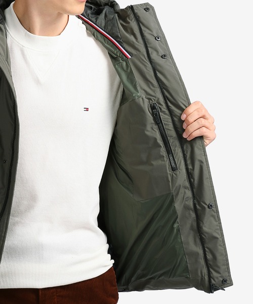   ダウンジャケット　グレー　トミーヒルフィガー　M TOMMY HILFIGER（トミーヒルフィガー）の「グースダウンパファー