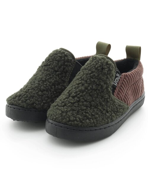 F.O.KIDS（エフオーキッズ）の「あったかスリッポン（スリッポン・キッズ・ベージュ/ブラック/カーキ/ブルー・15 /16/17/18/19/20）」の3枚目の写真