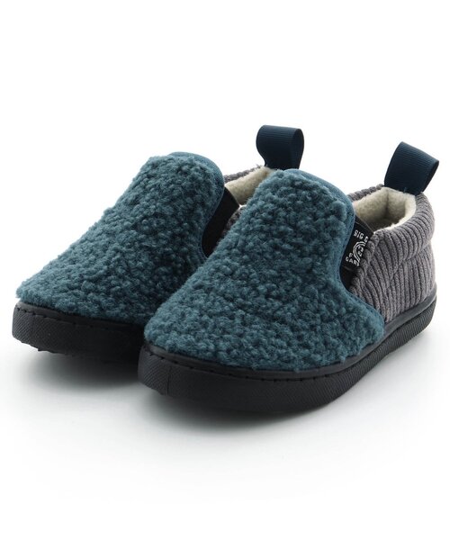 F.O.KIDS（エフオーキッズ）の「あったかスリッポン（スリッポン・キッズ・ベージュ/ブラック/カーキ/ブルー・15 /16/17/18/19/20）」の4枚目の写真