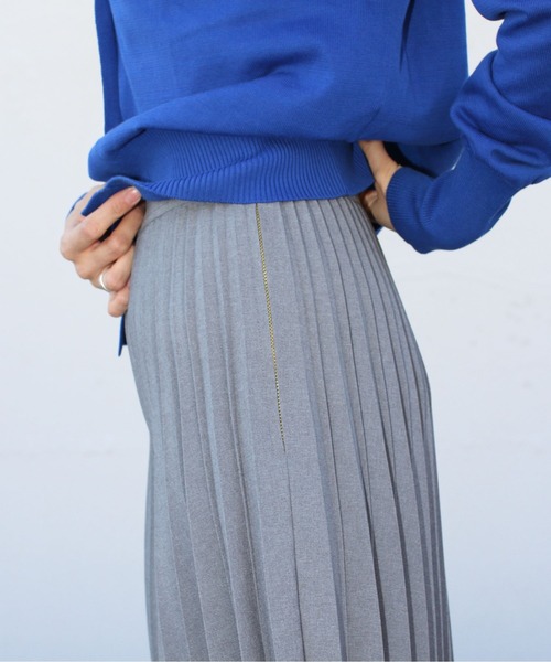 THE SHINZONE(ザ シンゾーン)の「THE SHINZONE/シンゾーン プリーツスカート PLEATS SKIRT 23SMSSK02(スカート・レディース・グレー/イエロー・34)」の13枚目の写真