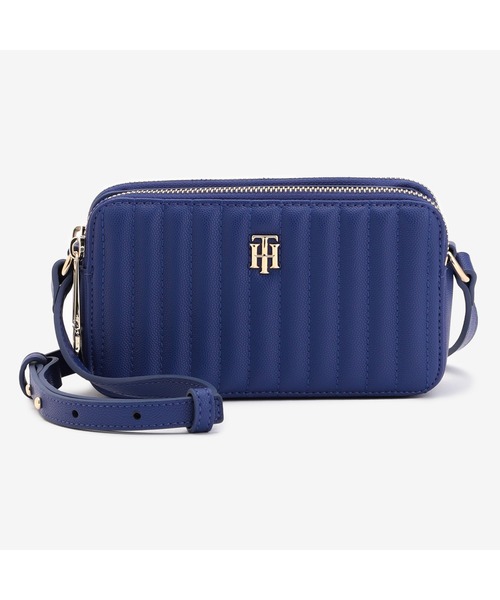 TOMMY HILFIGER(トミーヒルフィガー)の「キルティングショルダーバッグ(ショルダーバッグ・レディース・ブルー/ブラック/ベージュ・FREE)」の3枚目の写真