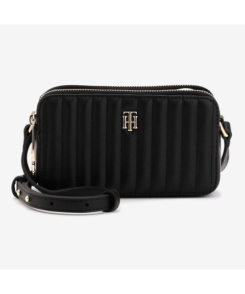 TOMMY HILFIGER(トミーヒルフィガー)の「キルティングショルダーバッグ(ショルダーバッグ・レディース・ブルー/ブラック/ベージュ・FREE)」の2枚目の写真
