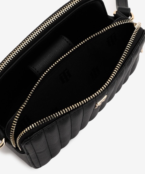 TOMMY HILFIGER(トミーヒルフィガー)の「キルティングショルダーバッグ(ショルダーバッグ・レディース・ブルー/ブラック/ベージュ・FREE)」の14枚目の写真