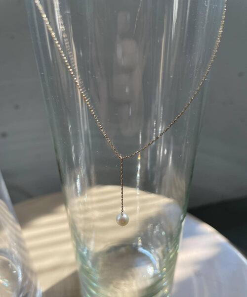 URBAN RESEARCH DOORS（アーバンリサーチドアーズ）の「RoundPearlChainNecklace（ネックレス・レディース・ホワイト・ONE）」の10枚目の写真