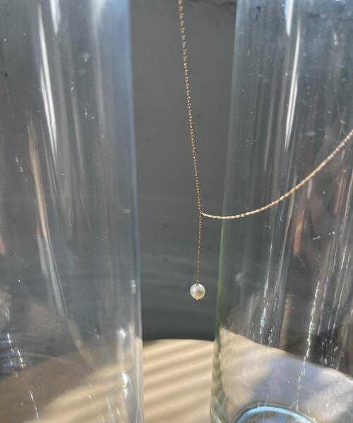 URBAN RESEARCH DOORS（アーバンリサーチドアーズ）の「RoundPearlChainNecklace（ネックレス・レディース・ホワイト・ONE）」の3枚目の写真
